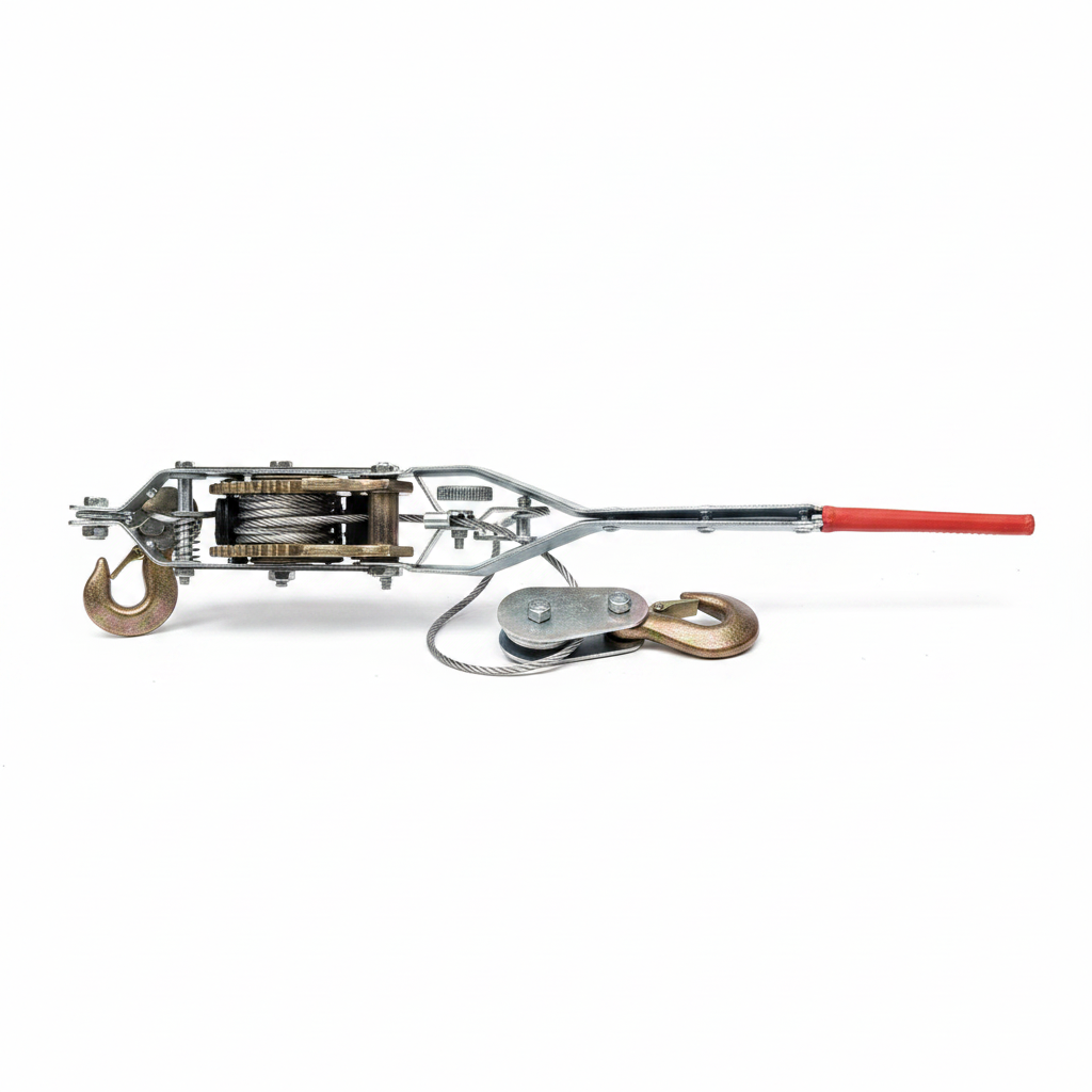 Treuil à Câble Manuel 2T – Tire-Câble Professionnel