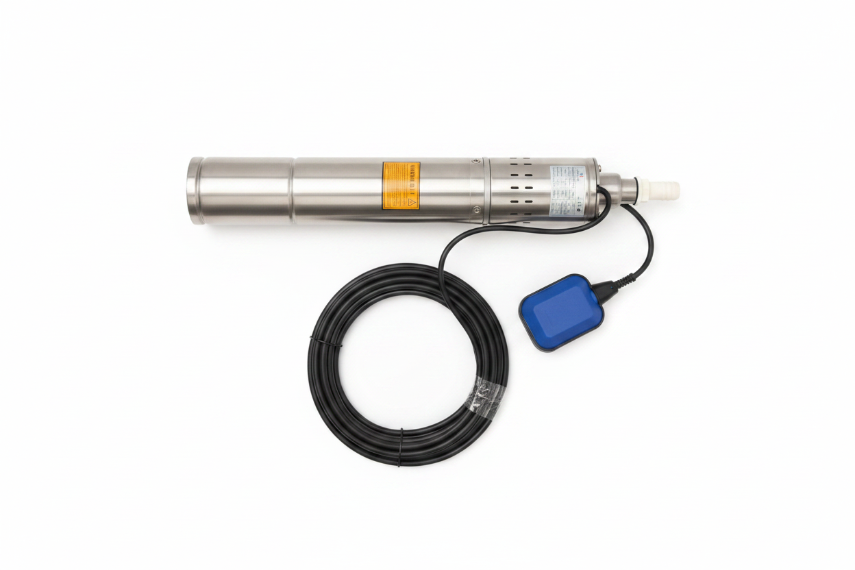 IBRATEC 4QGD1.8-50-0.5(A) - Pompe Immergée Inox pour Puits Profond