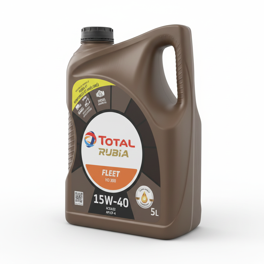 Total Rubia Fleet HD 300 15W-40 - 5L