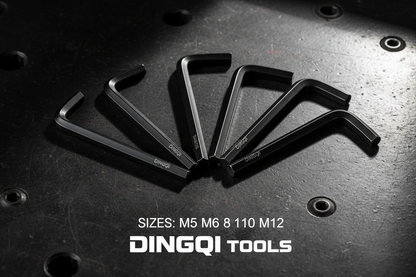 Set 5 Clés Allen DINGQI – Fond industriel