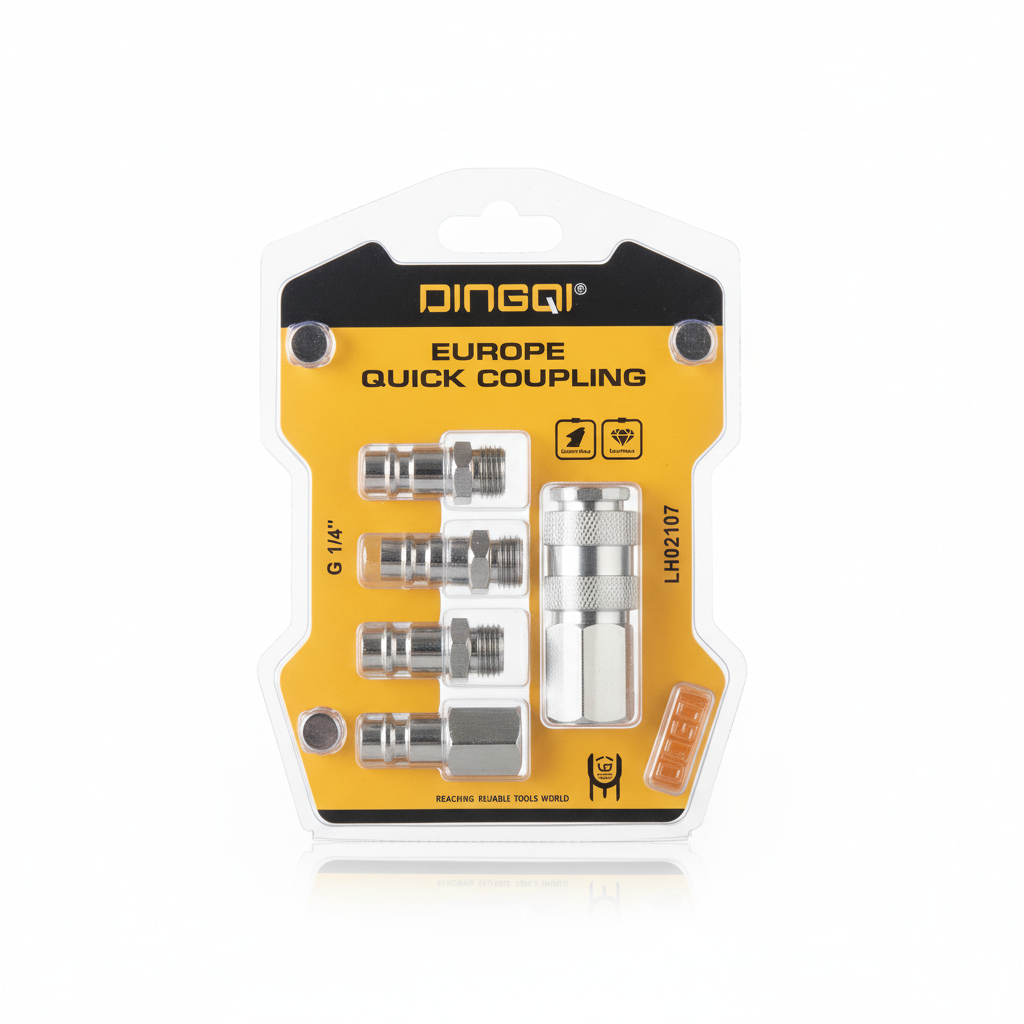 Raccords rapides DINGQI - Photo professionnelle fond blanc