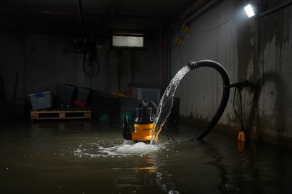 DINGQI Pompe Submersible 550W - visuel lifestyle