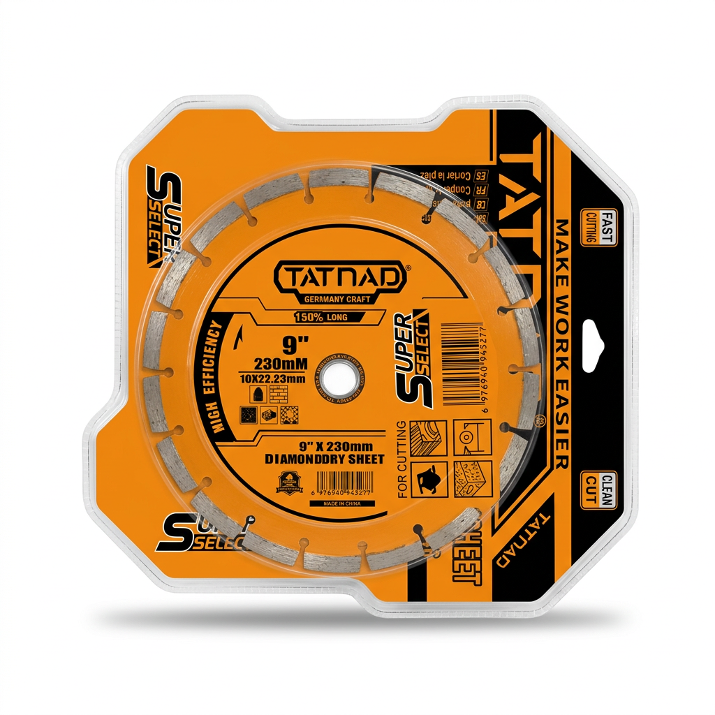 Disque diamant segmenté TATNAD 230 mm – Réf. 71646