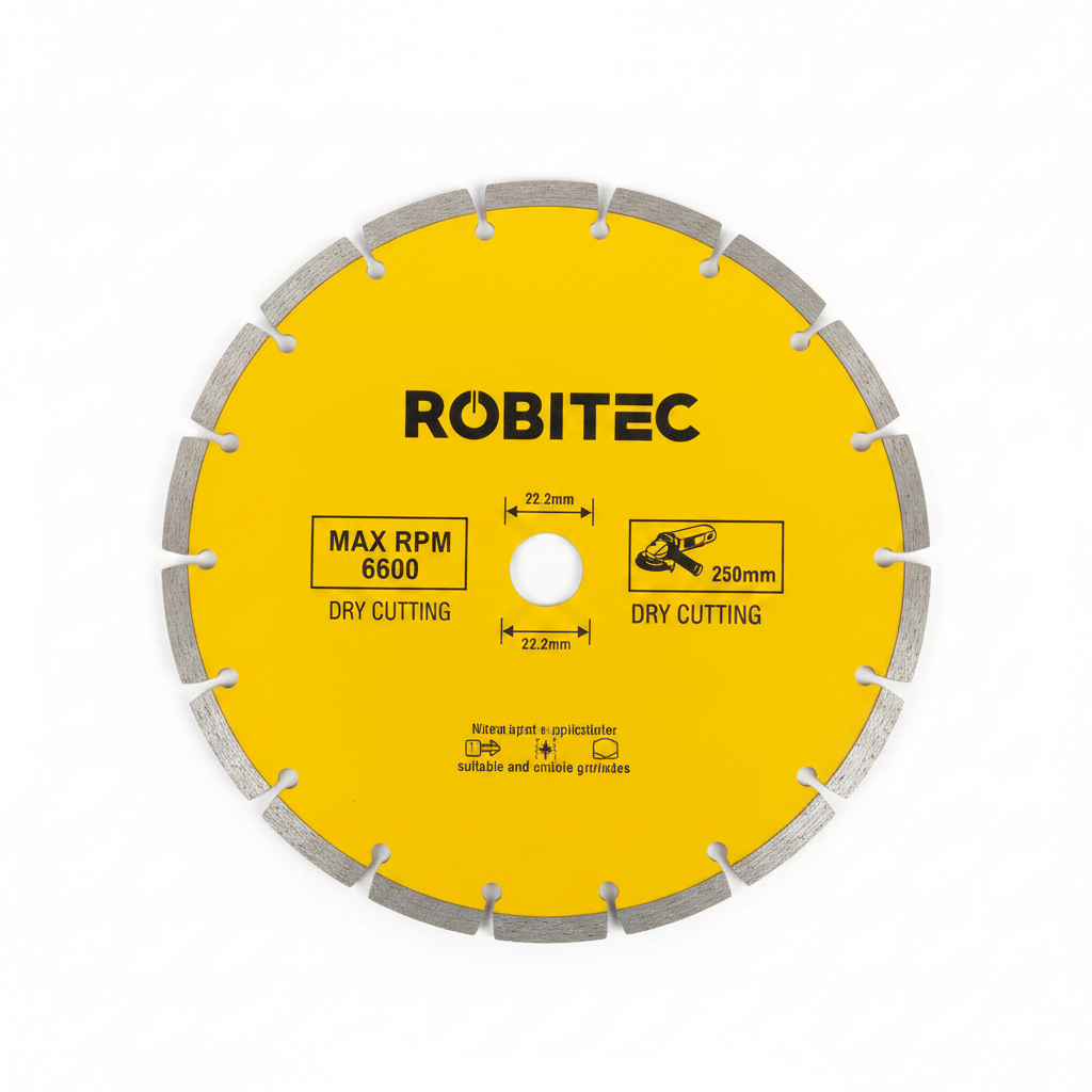 Disque Diamant Segmenté 230mm — ROBITEC 9"