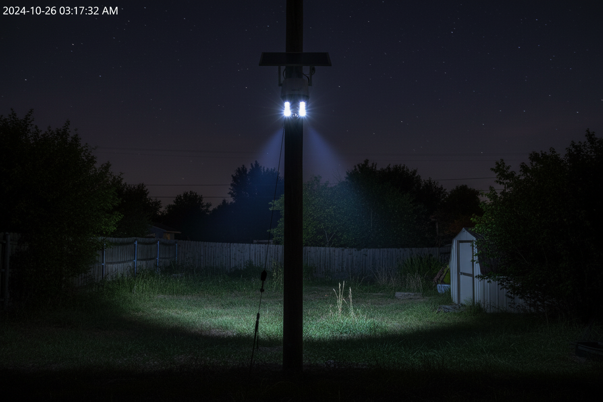 Vision nocturne LED spotlight