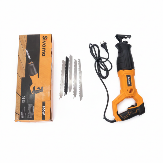 Scie Récurrente Sivama 900W – 8 Lames Incluses