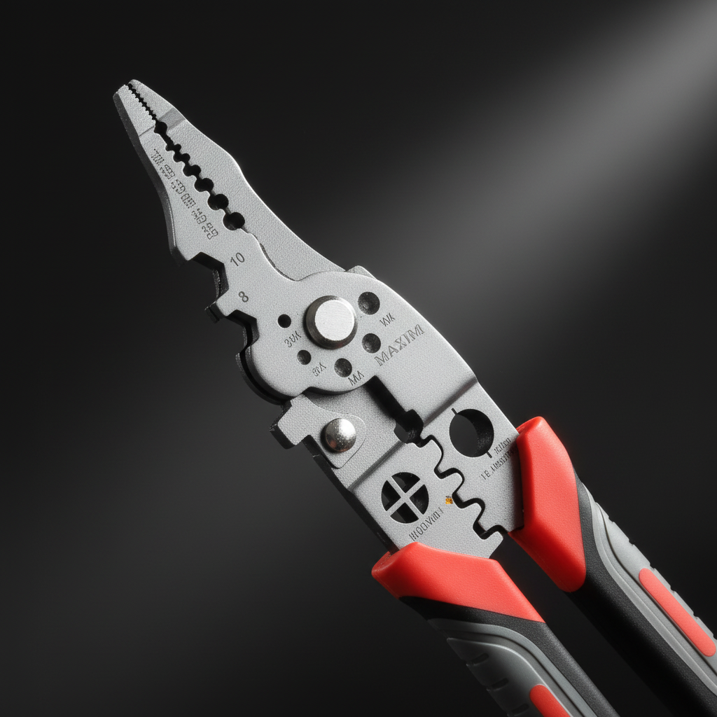 Pince Dénude-Fil Professionnelle – Wire Stripper Électricien