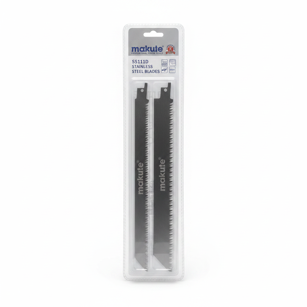 Makute SS111D – Lames de Scie Sabre Acier Inoxydable (Pack de 2)