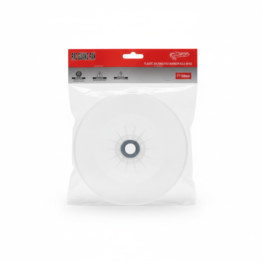 Support de disque de ponçage en plastique 7 pouces - vue principale