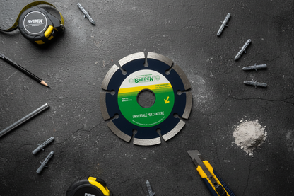 Disque Diamanté Segmenté SVEDEN 115mm - Universale Per Cantiere