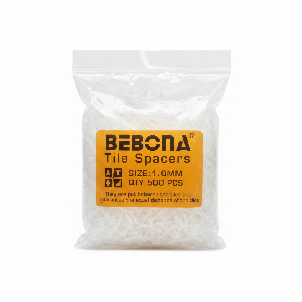 Croisillons de Carrelage BEBONA 1mm - Sachet 500 pcs