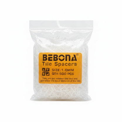Croisillons de Carrelage BEBONA 1mm - Sachet 500 pcs