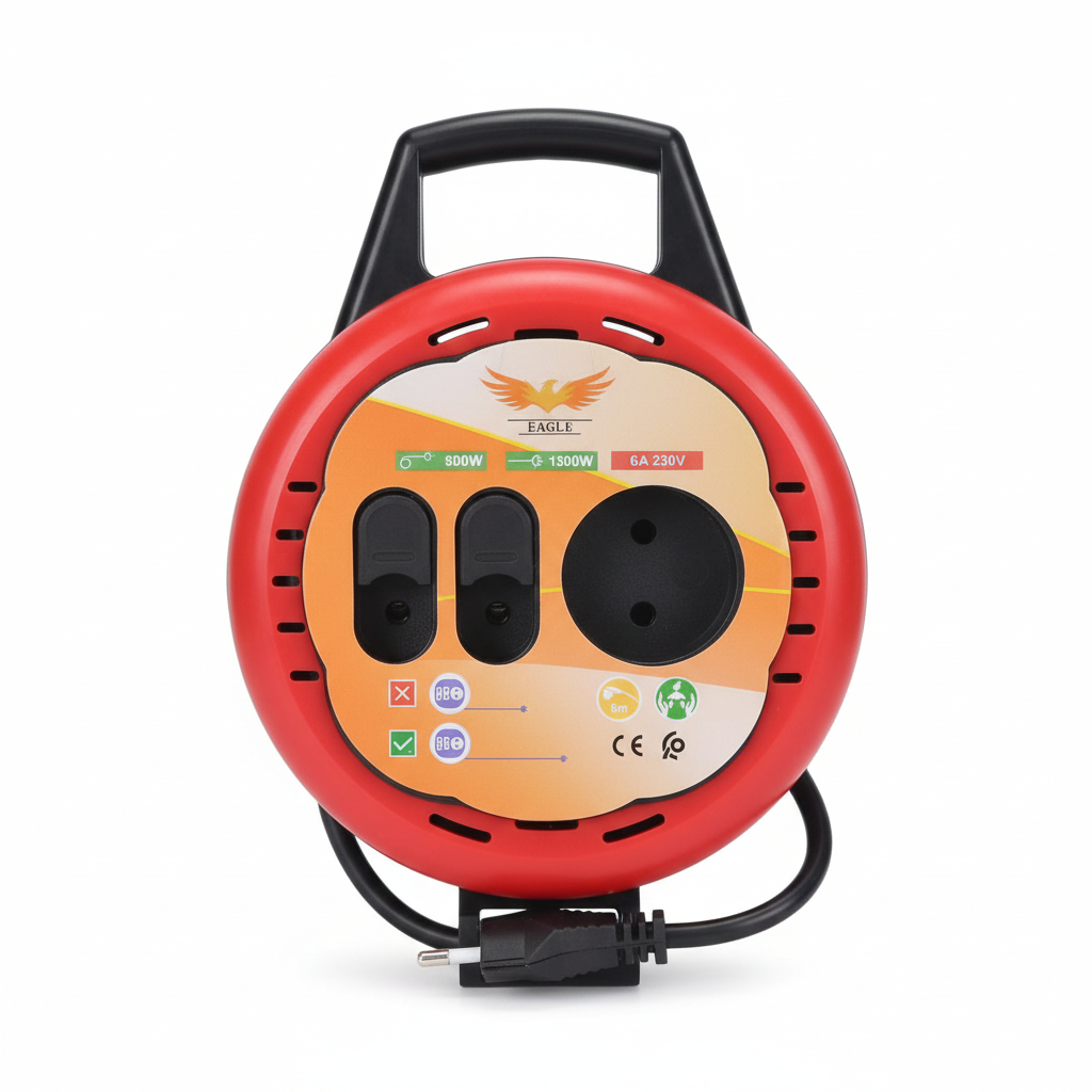 Enrouleur électrique professionnel vue de face