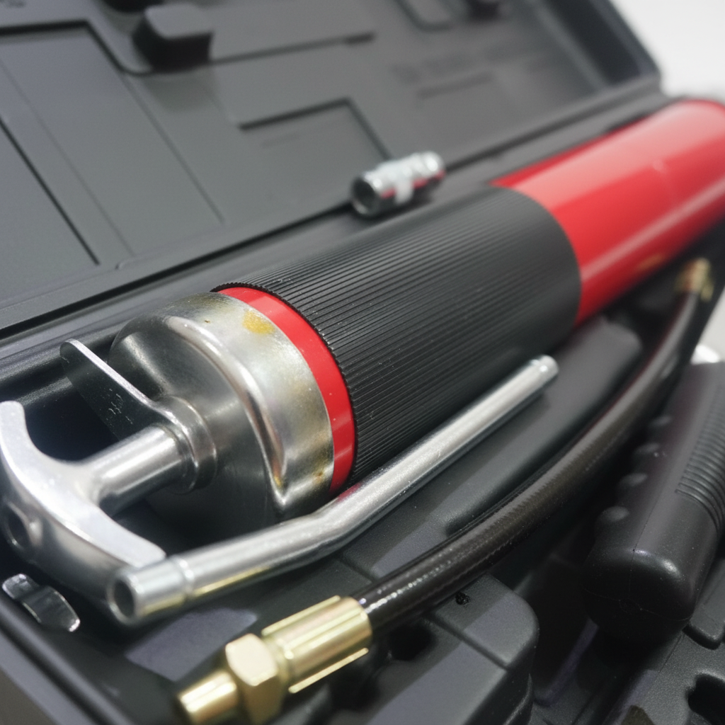 Pompe à Graisse Double Piston KRIT France – Mallette Complète