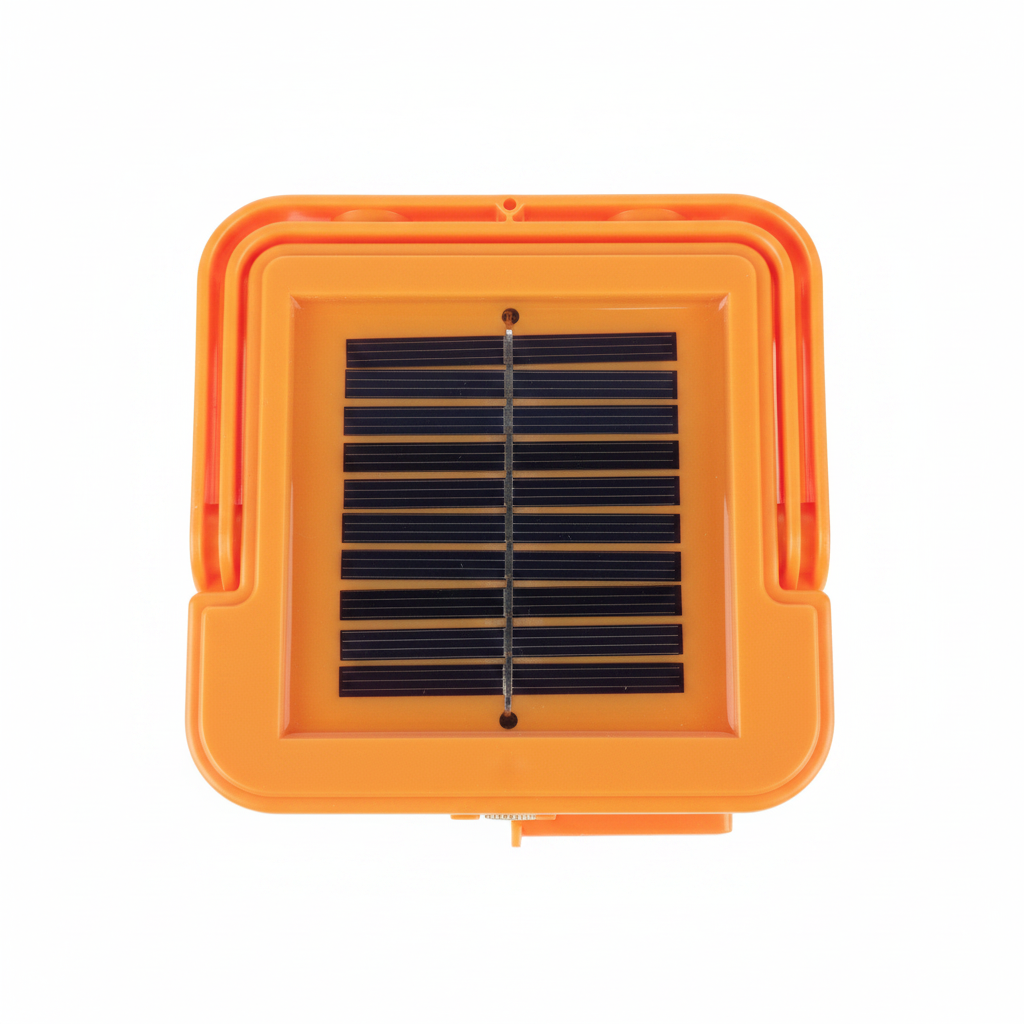 Lampe Solaire LED Portable 4 Panneaux — Rechargeable Solaire & USB