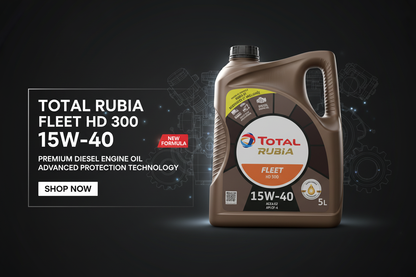 Total Rubia Fleet HD 300 15W-40 - 5L