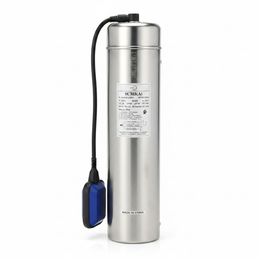 Pompe submersible NITRO SCM8(A) 2HP fond blanc