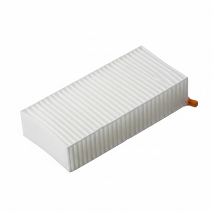 Filtre HEPA aspirateur - vue en angle 45 degrés