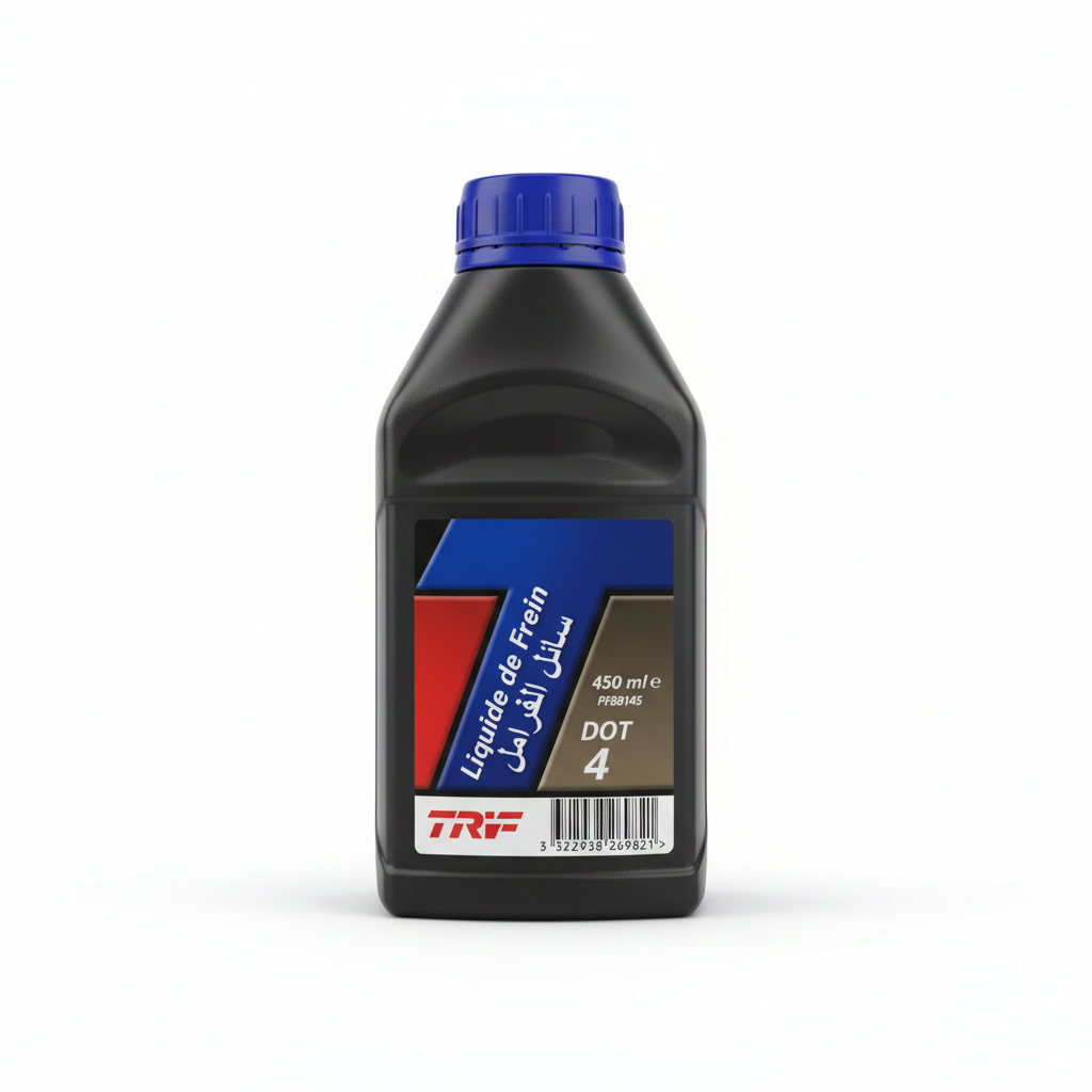 Vue de face - Liquide de frein DOT 4