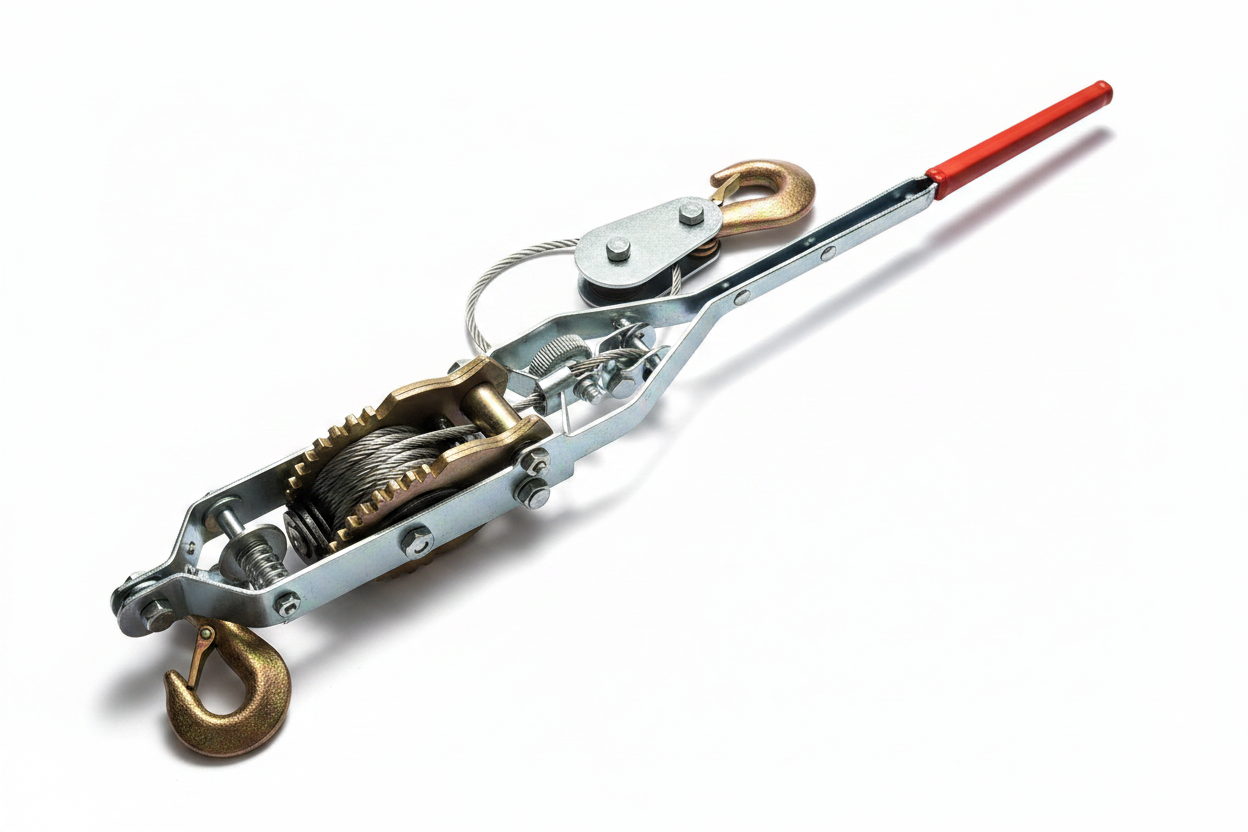Treuil à Câble Manuel 2T – Tire-Câble Professionnel