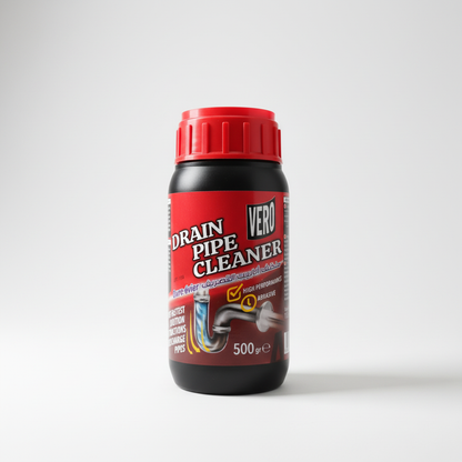 VERO Drain Pipe Cleaner 500g – Déboucheur Professionnel