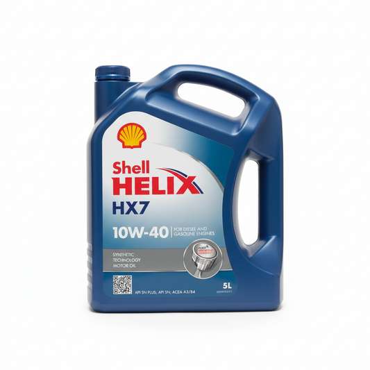 Shell Helix HX7 10W-40 - Huile Moteur Synthétique 5L