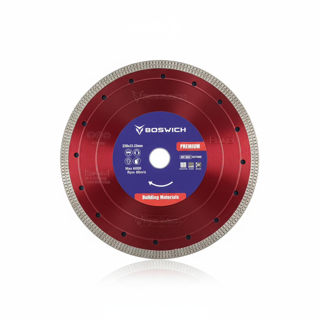 Disque Diamanté BOSWICH 230mm - Photo professionnelle fond blanc
