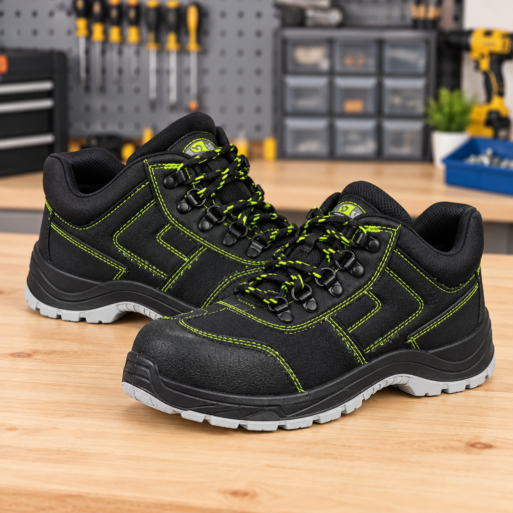 Chaussures de sécurité ZECCO 811064 – Noir et vert