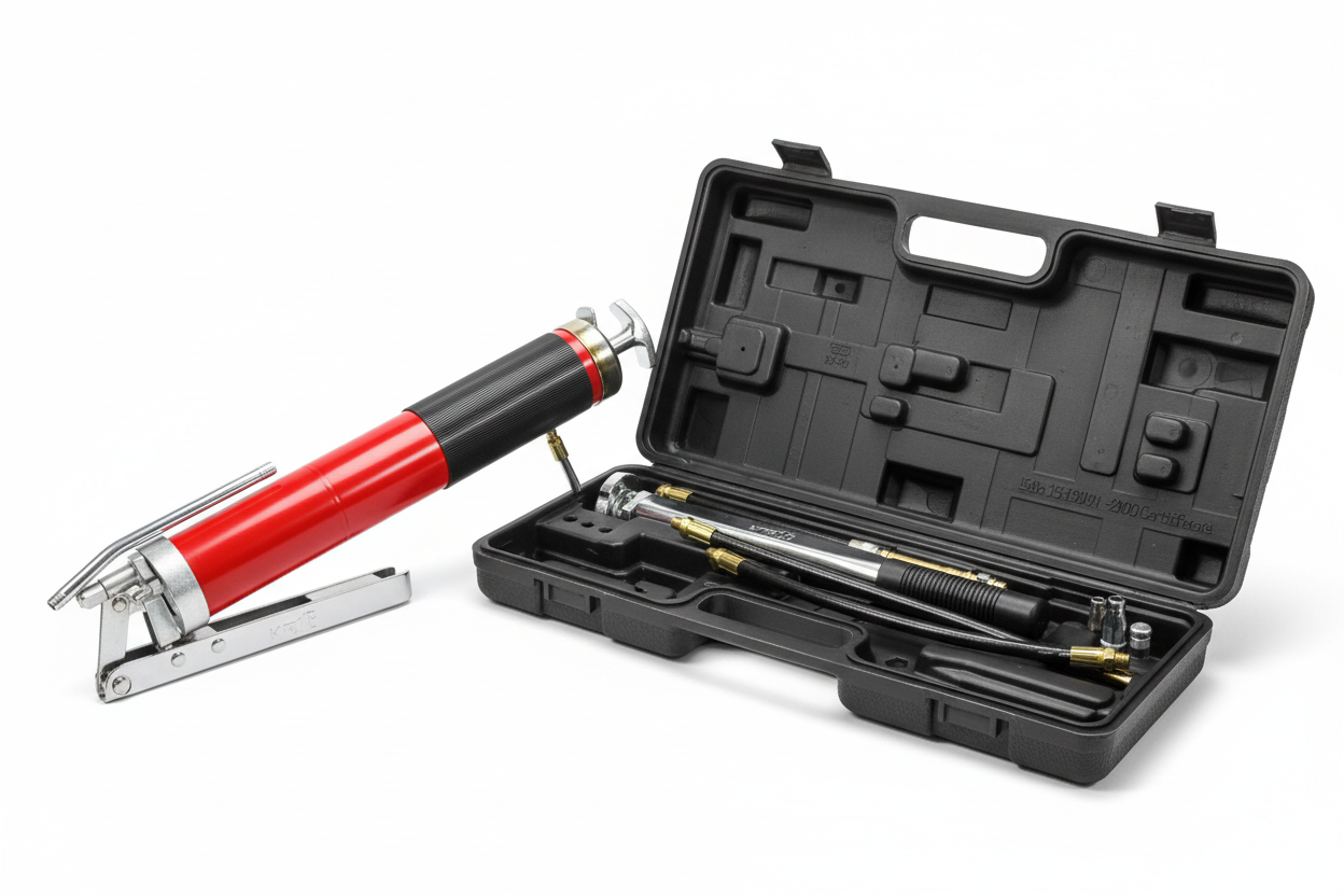 Pompe à Graisse Double Piston KRIT France – Mallette Complète