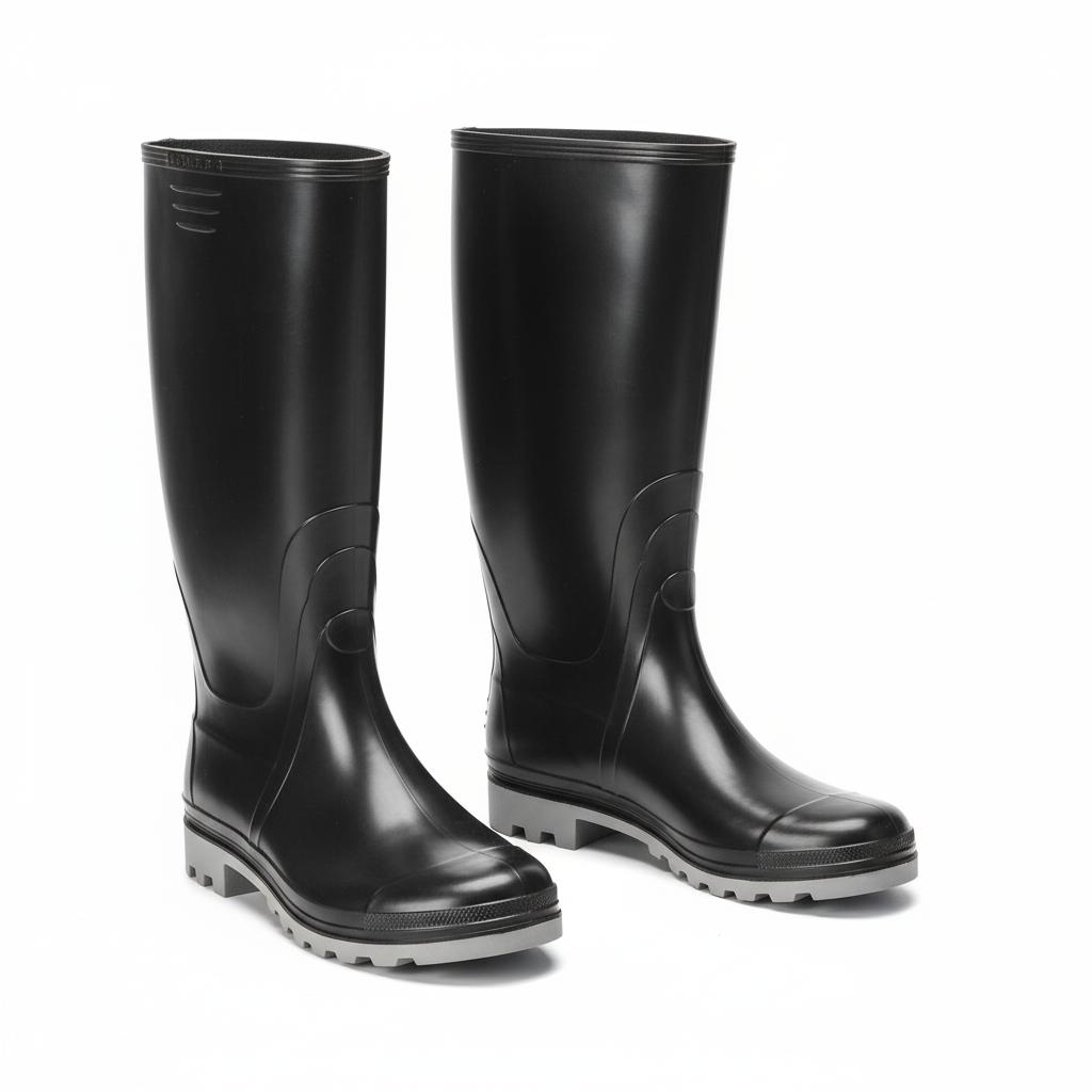 Bottes de travail - vue trois-quarts avec semelle