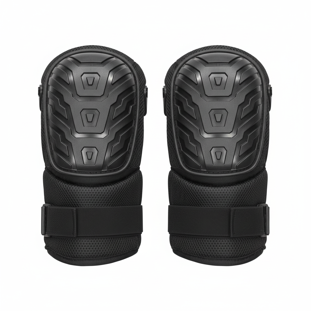 Paire de genouillères professionnelles - vue du dessus