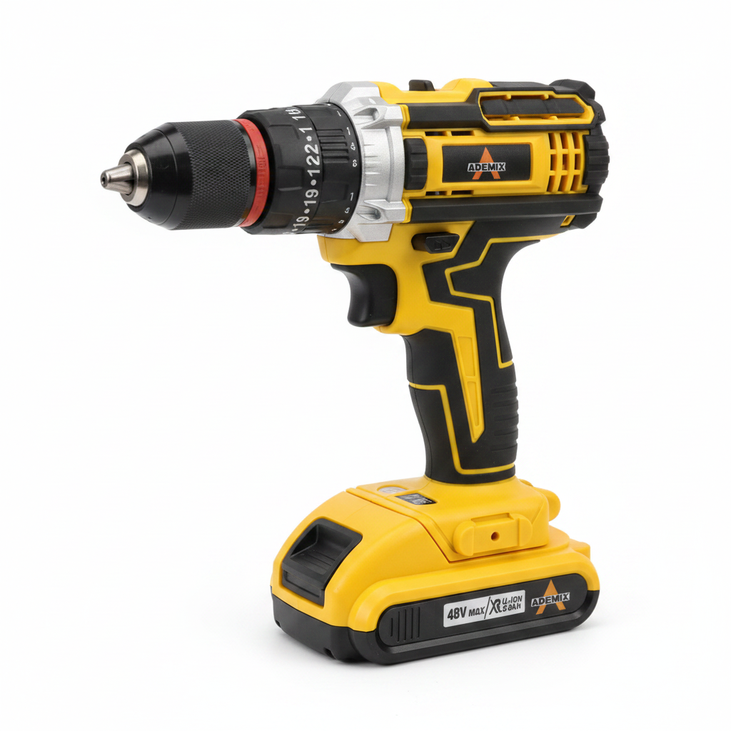 Perceuse Visseuse Sans Fil Ademix 48V MAX – Kit Complet