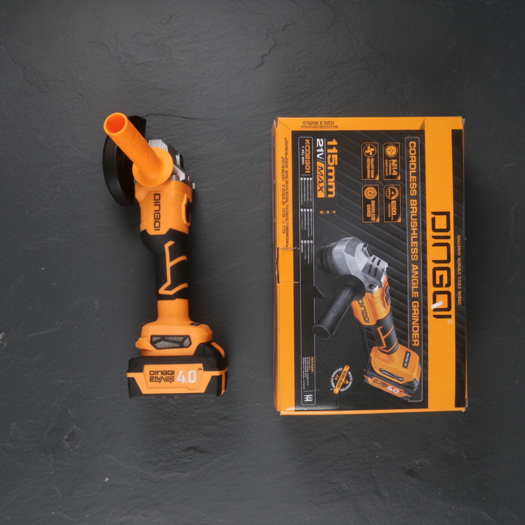 Meuleuse d'angle sans fil DINGQI 115mm 21V Brushless
