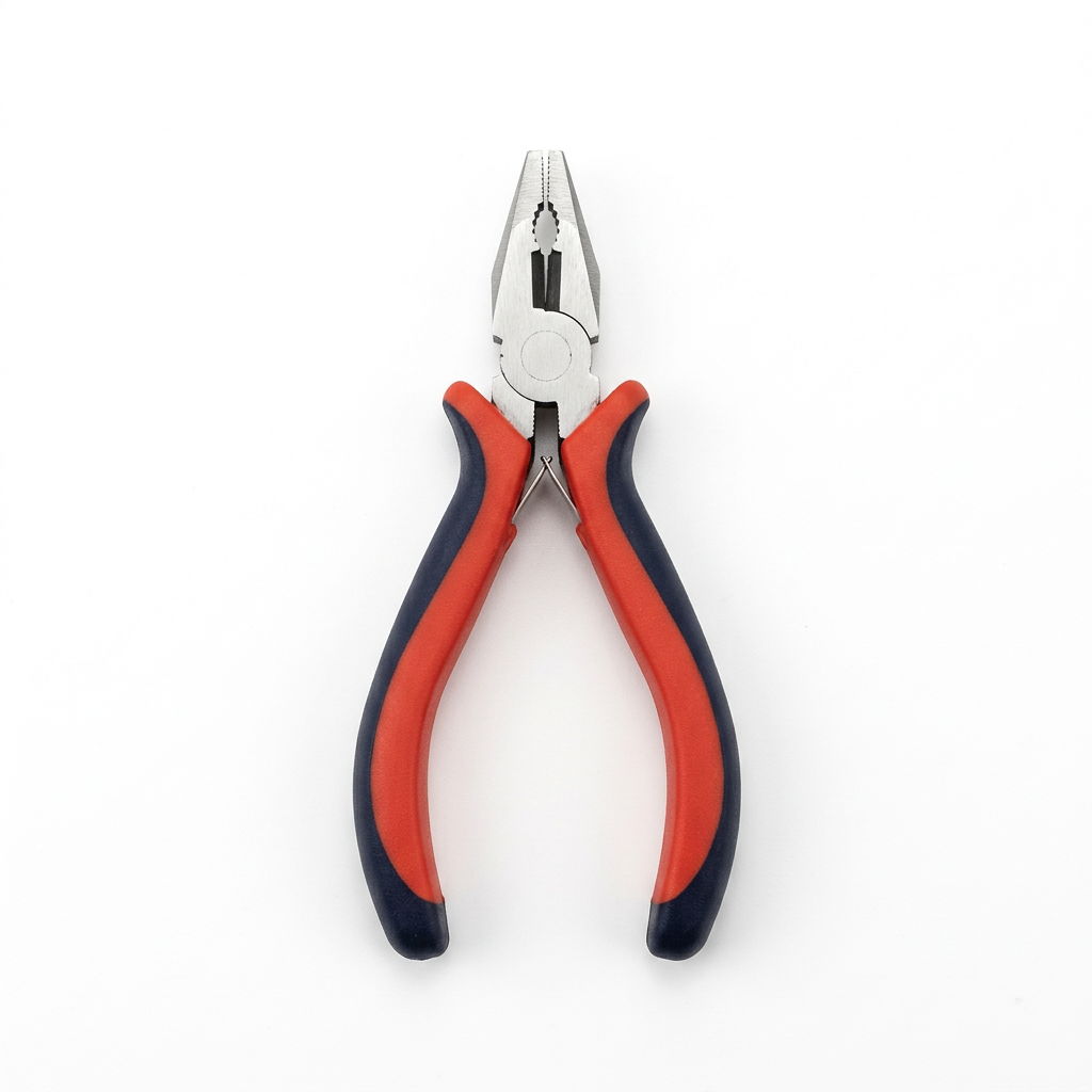 Mini-pince sur fond blanc