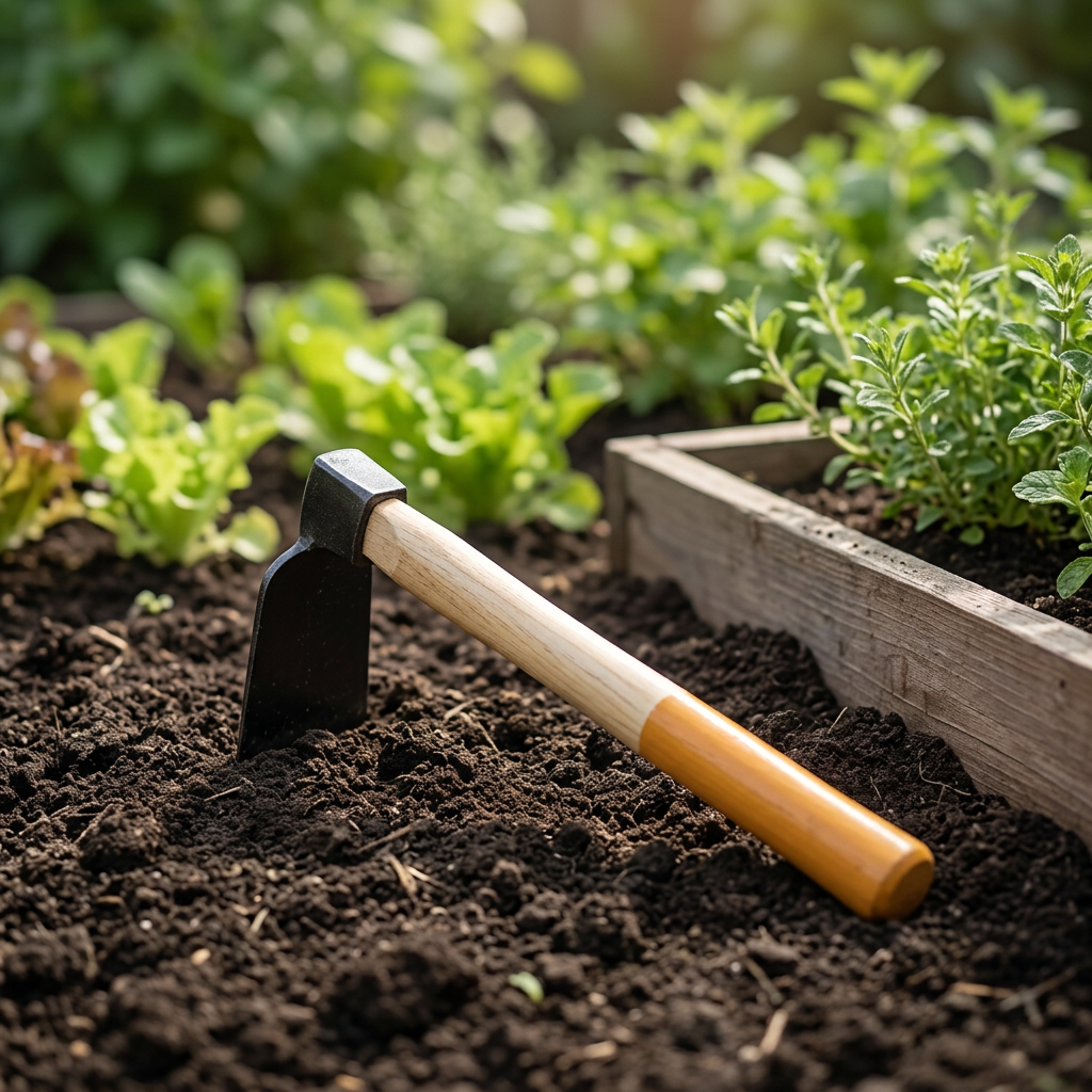 Mise en scène au jardin
