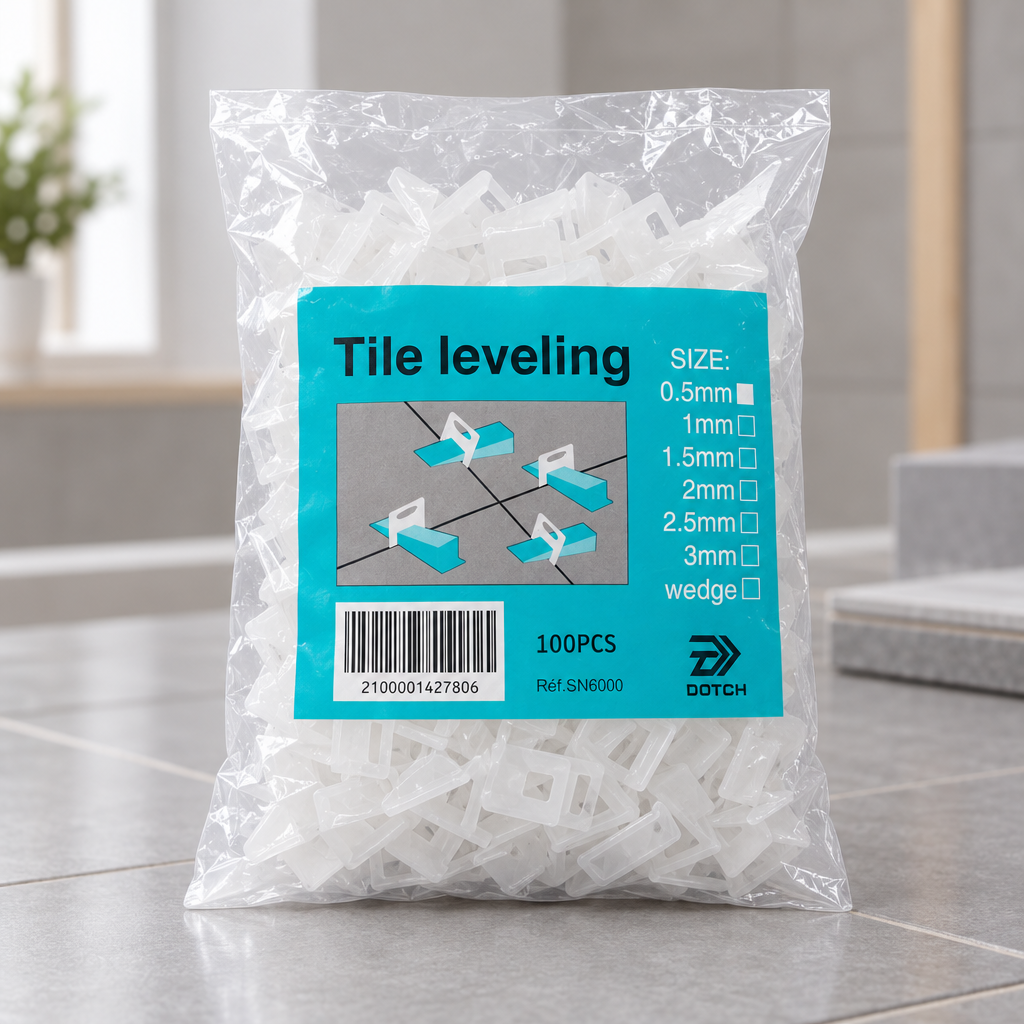 Mise en scène sur carrelage