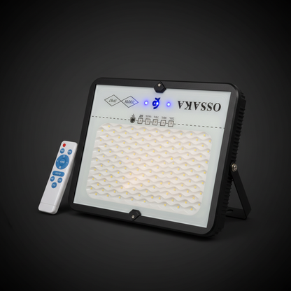 OSSAKA Solar Floodlight - Close-up Details