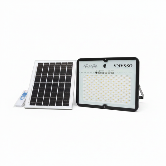 OSSAKA Solar Floodlight - White Background
