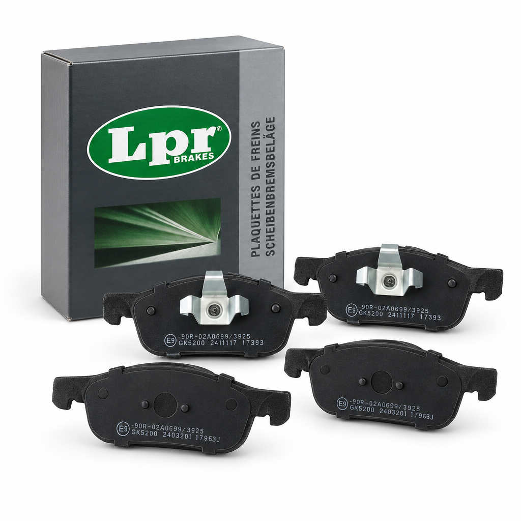 Plaquettes avec emballage LPR