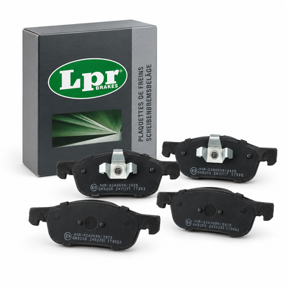 Plaquettes avec emballage LPR