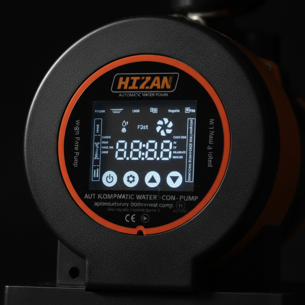 Pompe automatique - Écran LCD