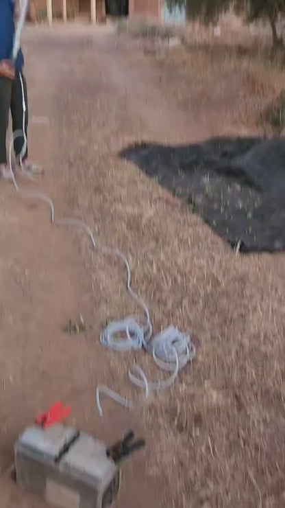 Peigne vibreur électrique pour récolte d’olives