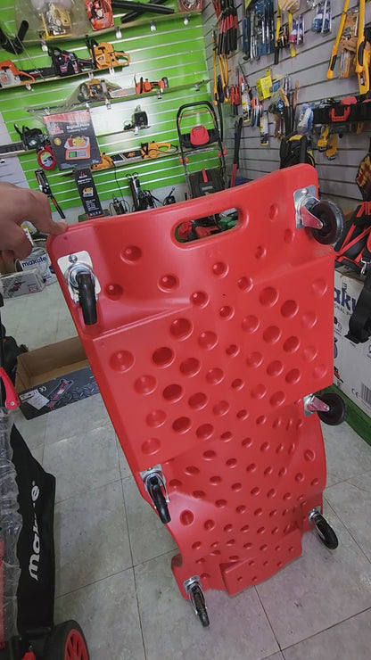 لوحة ميكانيكية مريحة - بلاستيك مقوى - أحمر