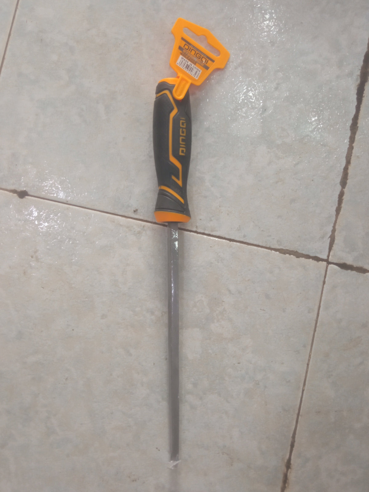 Lime Aiguille Ronde Dingqi – Manche Bi-matière Ergonomique
