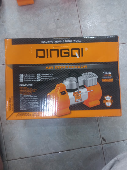 Compresseur d'air DINGQI 180W 12V - vue boîte