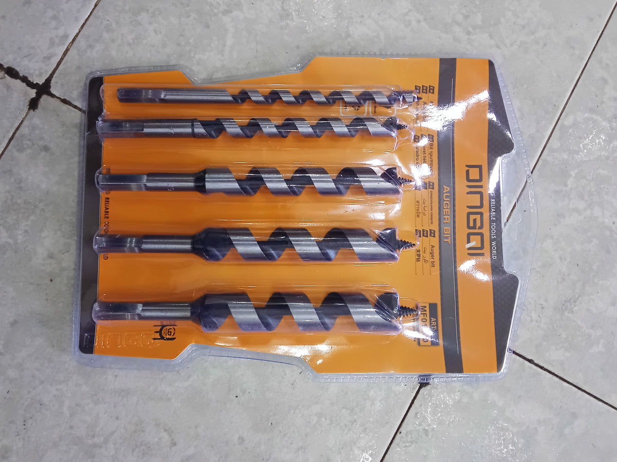 Set de Mèches à Bois DINGQI – 5 pcs 10-25mm (MF01200)