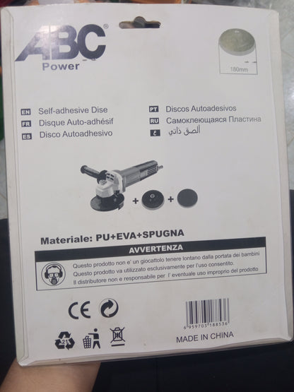 Disque Auto-adhésif ABC Power AC18853 7" 180mm