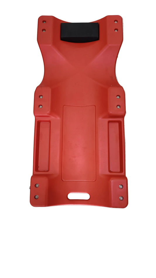 لوحة ميكانيكية مريحة - بلاستيك مقوى - أحمر