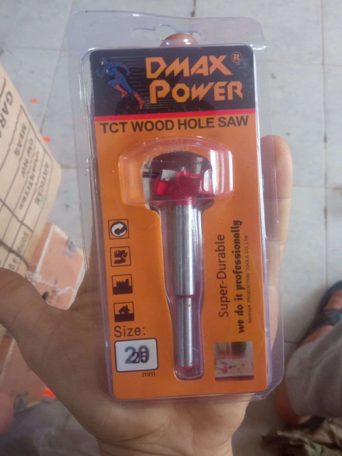 Scie cloche TCT DMAX Power 20mm emballage face avant