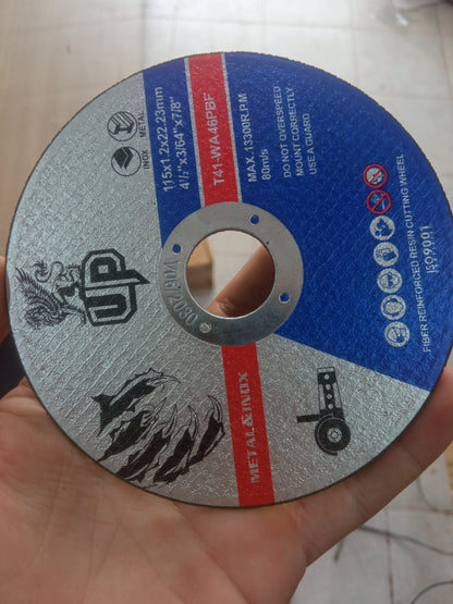 Disque à Tronçonner Métal & Inox 115mm - UP